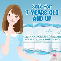 1 Bar NIACINAMIDE TAWAS SOAP 100grams