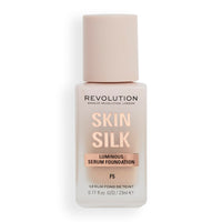 Revolution Beauty London Makeup Revolution, Skin Silk Serum Foundation, Light to Medium Coverage, Contains Hyaluronic Acid, F5, 23ml