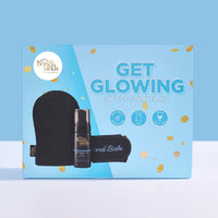 Bondi Sands Get Glowing 3 Piece Starter Kit Dark | Self Tan Set | Australian Made | Vegan & Cruelty Free