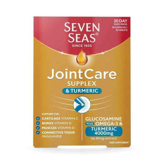 4IN1 JOINTCARE3,5-7 SUPPLEMENT - Our only product to combine Glucosamine, Omega-3 and Turmeric. Contains vitamins and minerals that support Bones3, Cartilage5, Muscles6 and Connective Tissue7