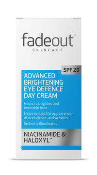 Fade Out Brightening Eye Defence Cream - Brightening cream with Hyaluronic Acid, Haloxyl and Niacinamide, SPF 25, 15ml