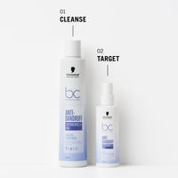 BC Bonacure Schwarzkopf Professional Bonacure Anti Dandruff Serum Hair Serum For Dandruff Prone Scalps Superfood Complex Superberries AHA Eliminates Visible Dandruff Flakes Vegan pH Balanced Formula 100 ml