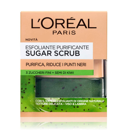 L'Oreal sugar scrub facial purifying exfoliating 50 ml