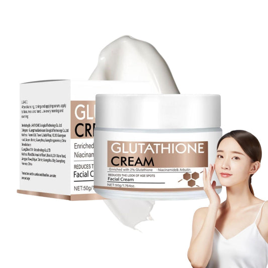 Cureluxe Glutathione Face Cream - Revitalising & Hydrating Face Moisturiser for Women & Men, Day & Night Use, Skin Brightener Cream,Face Moisturiser,All Skin Types