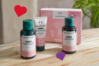 The Body Shop Hydrate Quench Vitamin E Gift Set presents a revitalizing face wash, toner, and day cream, ensuring an indulgent and nourishing skincare experience