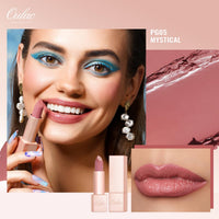 Oulac Pink Shimmer Lipstick for Women-Moisture Tinted Lip Balm for Dry Lips, Glitter Surface, Creamy Formula, Hydrating & Smooth, Infused with Shea Butter, Vegan, Clean Beauty (PG05) Mystical