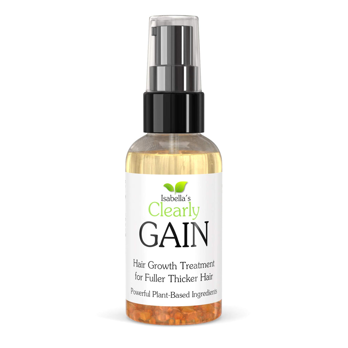 Isabella's Clearly GAIN, Hair Growth Oil and Thickening Scalp Treatment for Men and Women | Natural Herbal Serum with Castor, Clary Sage, Rosemary, Nettle Extract for Hair Loss, Alopecia, Thinning Hair