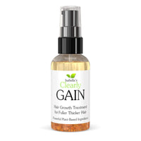 Isabella's Clearly GAIN, Hair Growth Oil and Thickening Scalp Treatment for Men and Women | Natural Herbal Serum with Castor, Clary Sage, Rosemary, Nettle Extract for Hair Loss, Alopecia, Thinning Hair
