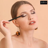 Lola Make Up by Perse Quad Eyeshadow Rich and Intense Colour High Coverage Matte and Satin Eyeshadow for Women,Vegan and Cruelty-Free Eye Makeup Cosmetic Palette for All Skin Types (Neutral Smokey)