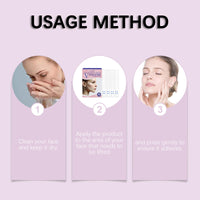 NatrLuxe 40 Pcs Invisible Face Lift Tape - Instant Makeup Tool & Waterproof For Wrinkles, Anti-Wrinkle Patches For An Instant Face Lift Tapes For Lifting Sagging Skin