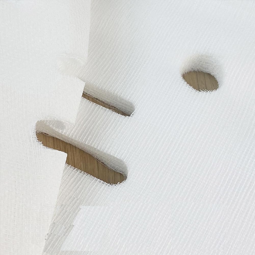 100 Pcs Gauze Mask Pre Cut Cotton Gauze Face Covers Soft Breathable Facial Pads for DIY Skincare Spa Beauty Salon Women Girls Home Use 12 x 10 inch