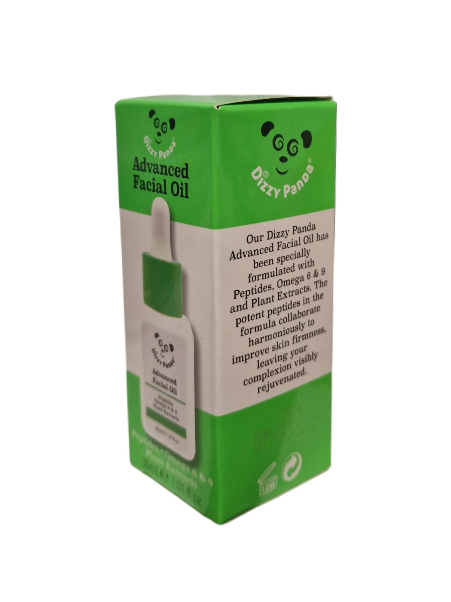 Dizzy Panda DIZZY PANDA Advanced Facial Oil with Peptides, Omega 6 & 9, and Plant Extracts – Hydrating & Firming Face Oil – 30ml