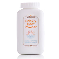Dekasan Prickly Heat Body Powder for Relief from Prickly Heat, Milaria, Heat Rash | Proudly Made in The UK | Travel Size