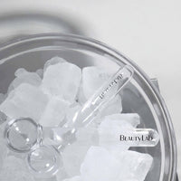 BEAUTYLAB BeautyLab Facial Ice Globe Duo | Cryotherapy Tool for Cooling Face Massage, Puffiness & Dark Circles – Skin Tightening, Lifting and Firming Ice Globes for Face, Eyes & Skin