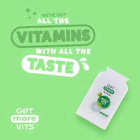 Get More Vits - Multivitamin Tablets with Iron (90 Tablets), Promotes Stronger Immune System, Healthy Bones, Teeth & Muscles, Supports Faster Metabolism, Combats Tiredness & Fatigue, Vegetarian, Vegan
