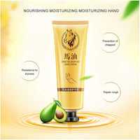 Merkts Horse oil hand cream, anti-aging moisturizing whitening lotion, horse oil dry foot cream, 30ml winter anti-drying moisturizing nourishment