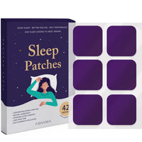 Ashania Sleep Patches, Sleep Patches for Adults, 42 Patches, Easy to Apply and Comfortable, Premium Ingredients, for Men and Women