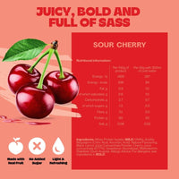 ISOVIBE Isovibe Clear Whey Protein Powder Sour Cherry (20 Servings) Refreshing Protein Water | Zero Added Sugar | High Protein 20g Per Serving