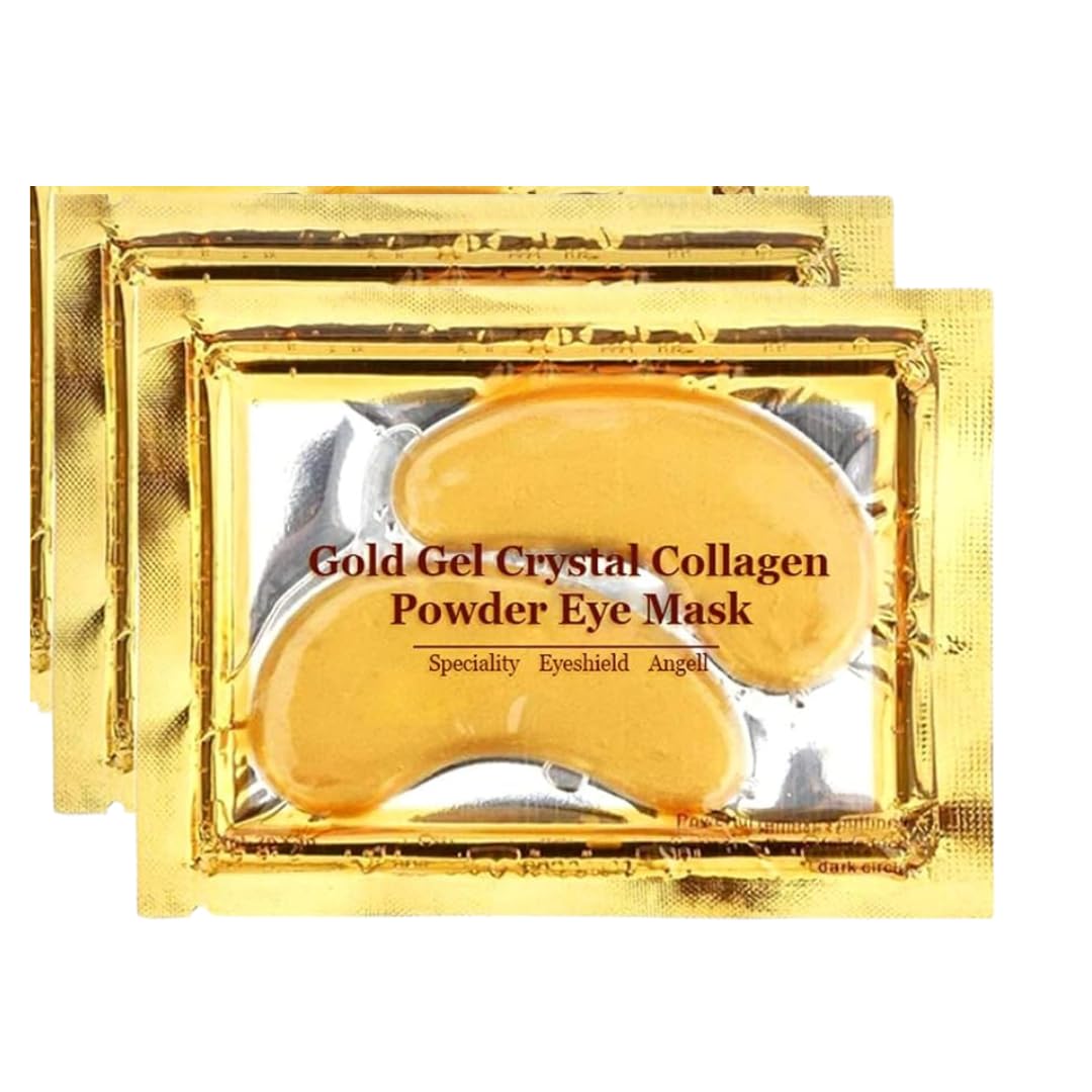 OVALA 24K Gold Bio Collagen Face Mask - Eye Mask - Lip Mask Skin Care Set & Kits - Anti Aging Skincare Set - Quick Hydration (2Pairs/set)