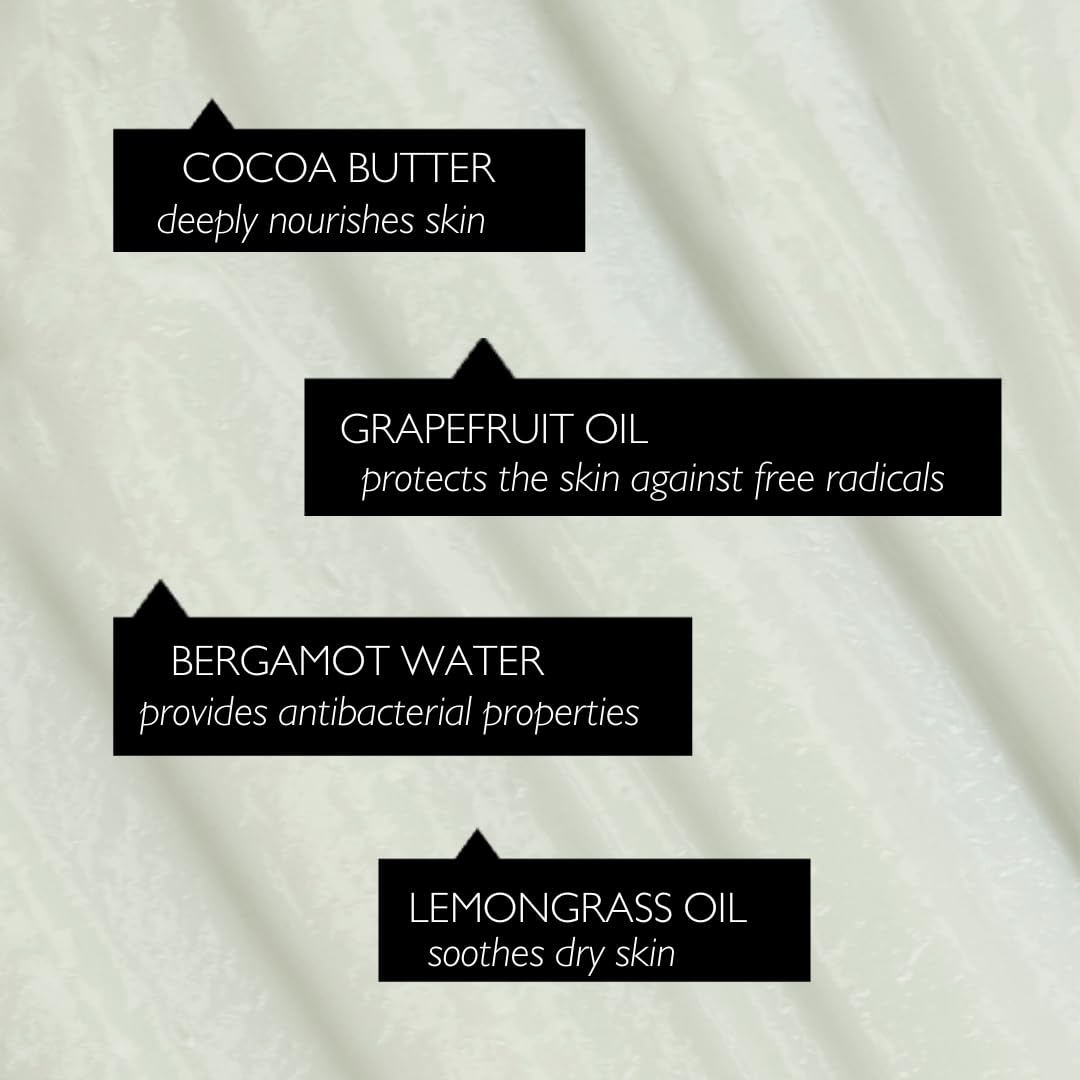 UPCIRCLE Hand + Body Lotion with Bergamot Water 250ml - For Nourishing + Repairing - Glycerin + Jojoba - Natural, Vegan + Cruelty Free
