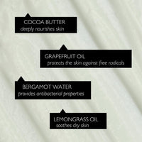 UPCIRCLE Hand + Body Lotion with Bergamot Water 250ml - For Nourishing + Repairing - Glycerin + Jojoba - Natural, Vegan + Cruelty Free