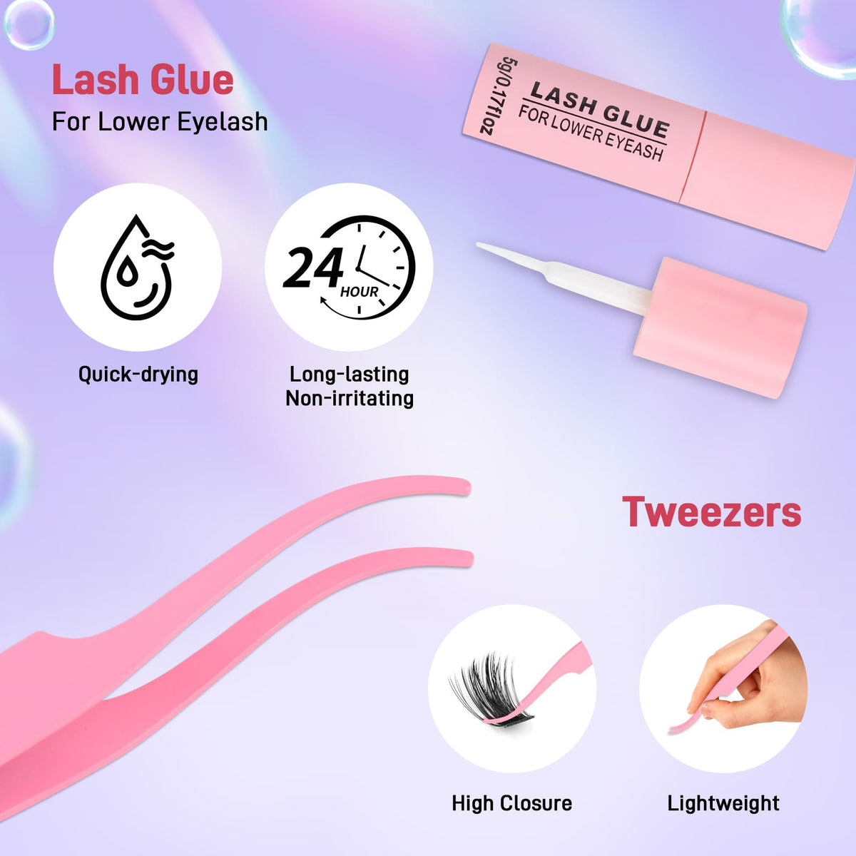 fenshine beauty Fenshine Cluster Lashes Individual Lashes Kit 3D WISPY LASH KIT 10-16mm Length DIY Eyelash Extension Individual Soft False Lashes for Personal Use at Home (4 in 1 3D WISPY LASH KIT, MIX 10-16mm)