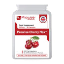 PH PROWISE Healthcare Montmorency Cherry Capsules 2100mg - 90 Vegan Supplements I Prowise CherryMax with 1500MG Montmorency Cherry & 600MG Black Cherry I Tart Cherry Capsules I Made in The UK by Prowise Healthcare