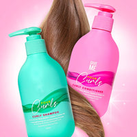 Give Me Cosmetics Four Curls Shampoo, Curly Hair Products, Moisturising, Sulphate Free, Hydrating Formula Infused with Shea Butter Castor and Jojoba Oil