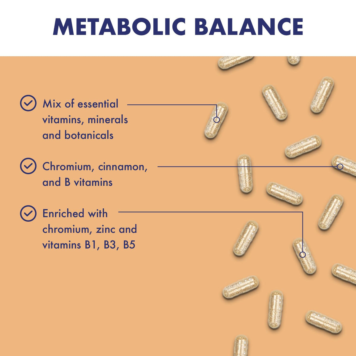 HIGHER NATURE Higher Nature - Advanced Glucose Support - Healthy Weight & Metabolism - Vegetarian & Vegan - 90 Capsules