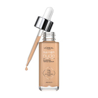 L'Oreal Paris L'Oréal Paris Nude Tinted Serum for Face, Plumping and Hydrating Face Makeup, 1 Percent Pure Hyaluronic Acid, Nude Foundation to Cover, Replumps and Hydrates Skin in One Hour, Shade 4-5 Medium