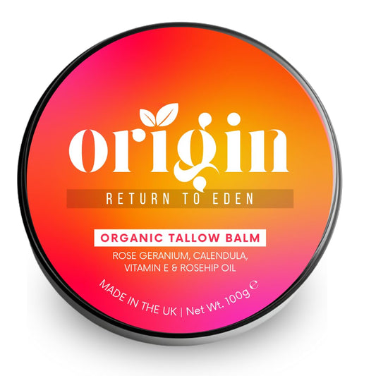 Generic Whipped tallow Rose Geranium, Calendula + Vitamin E Balm. Organic Grass-fed Tallow Skin Care. Barrier skin food for dry skin, acne, eczema, rosacea, menopause. Body lotion, hand and face cream.