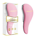VMAGIC CARE Detangling Brush - glide the Detangler Brush through Tangled hair - Best Comb for Women, Girls, Men & Boys - Use in Wet and Dry Hair (Pink)