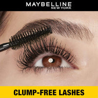 Maybelline Mascara, Colossal Mascara Lengthening and Volumising Waterproof Mascara, Up to 9x Volume in One Coat, Infused with 2x More Collagen, Clump-Free, Bold Black Finish, 01 Black