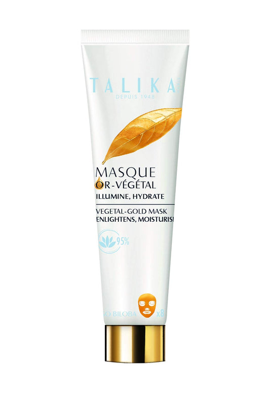 TALIKA Vegetal Gold Mask - Talika - Regenerating Gold Mask - Antioxidant and soothing care - All skin types - Skin boosted with radiance in just 10 minutes