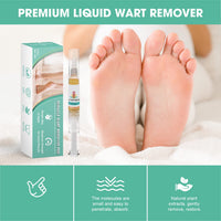 KATIX Wart Remover Fast-Acting and Effect - 2 Pen per Box Suitable for All Skin Types - 2-in-1 Wart & Verruca Treatment, Foot & Hand Wart Strong Remover - Natural & Safe Remover