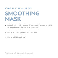 Kerasilk Smoothing Mask, For Frizzy Hair, Deep Nourishment & Frizz Control, Vegan, 200ml