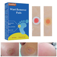 Cherioll Wart Remover, Wart Remover Pads, Wart Treatment, Wart Remover for Hands, Feet, Feet Callus Remove, Verruca and Wart, Relief Pain Removal Warts Plaster, Soften Skin Cutting Sticker Toe Protector, 20 PC