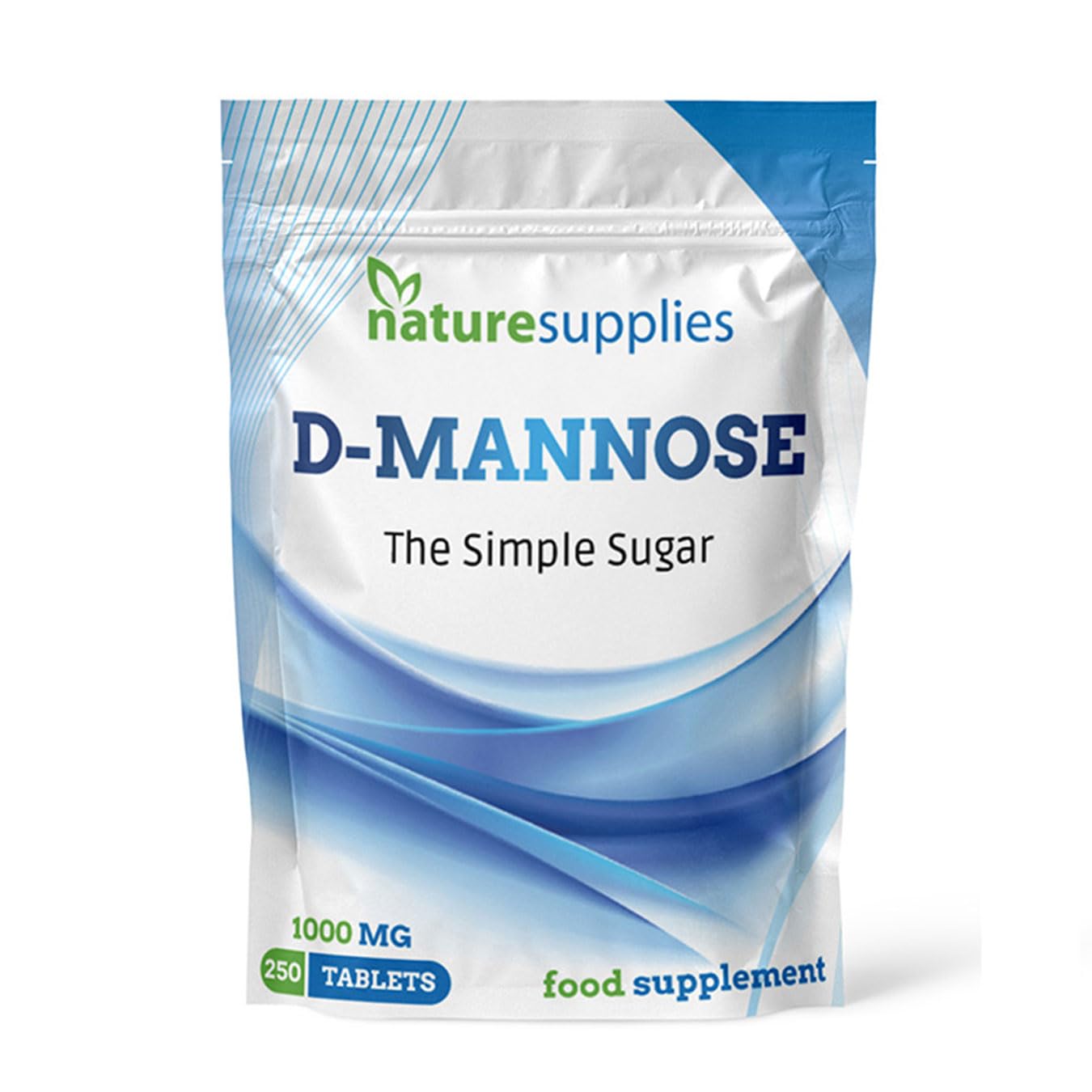 naturesupplies D-mannose Powder Bulk Buy 250g | D Mannose Supplements | GMO Free Vegan Friendly - Naturesupplies (250 g (Pack of 1))