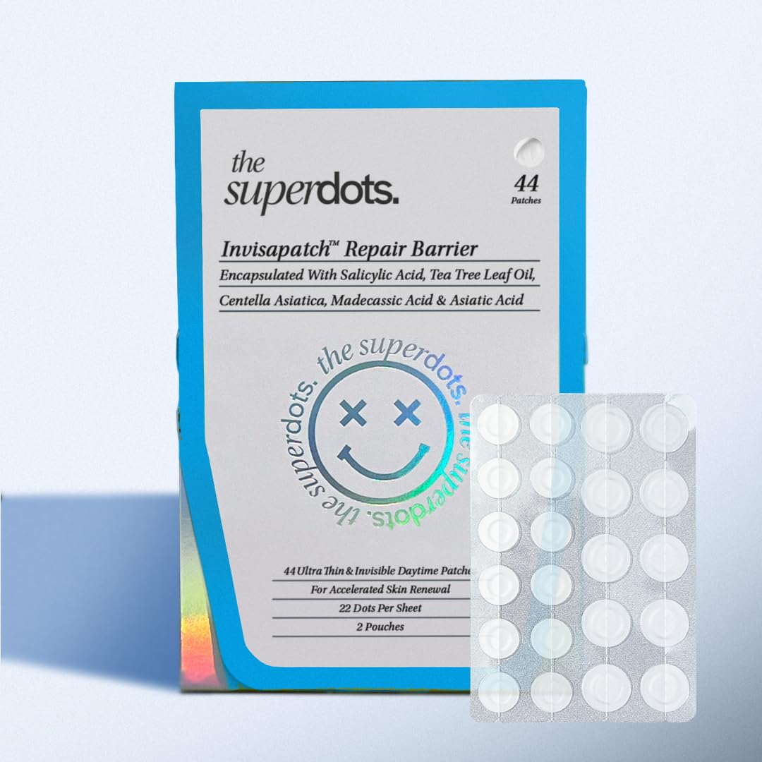 the superdots. The Superdots Invisapatch Repair Barrier, 44 Ultra-Thin Spot Patches