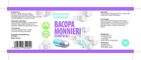 Hepatica Bacopa Monnieri (Brahmi) 8,000mg Equivalent | 400mg 20:1 Leaf Extract | 120 Vegan Capsules | Ayurvedic Herb | 3rd Party Lab Tested