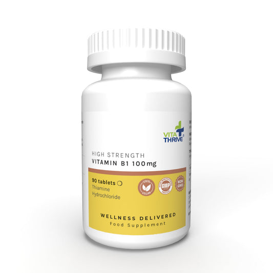 Vita Thrive VitaThrive® Thiamine Vitamin B1 100mg – 90 Tablets