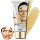 Trendyfave 24K Gold Peel Off Face Masks, Blackhead Remover Peel Anti Wrinkle Anti Aging Facial Mask, Blackhead Peel Off Mask, Deep Skin Clean Purifying Acne, Reduces Fine Lines, Skin Care Peeling Face Mask