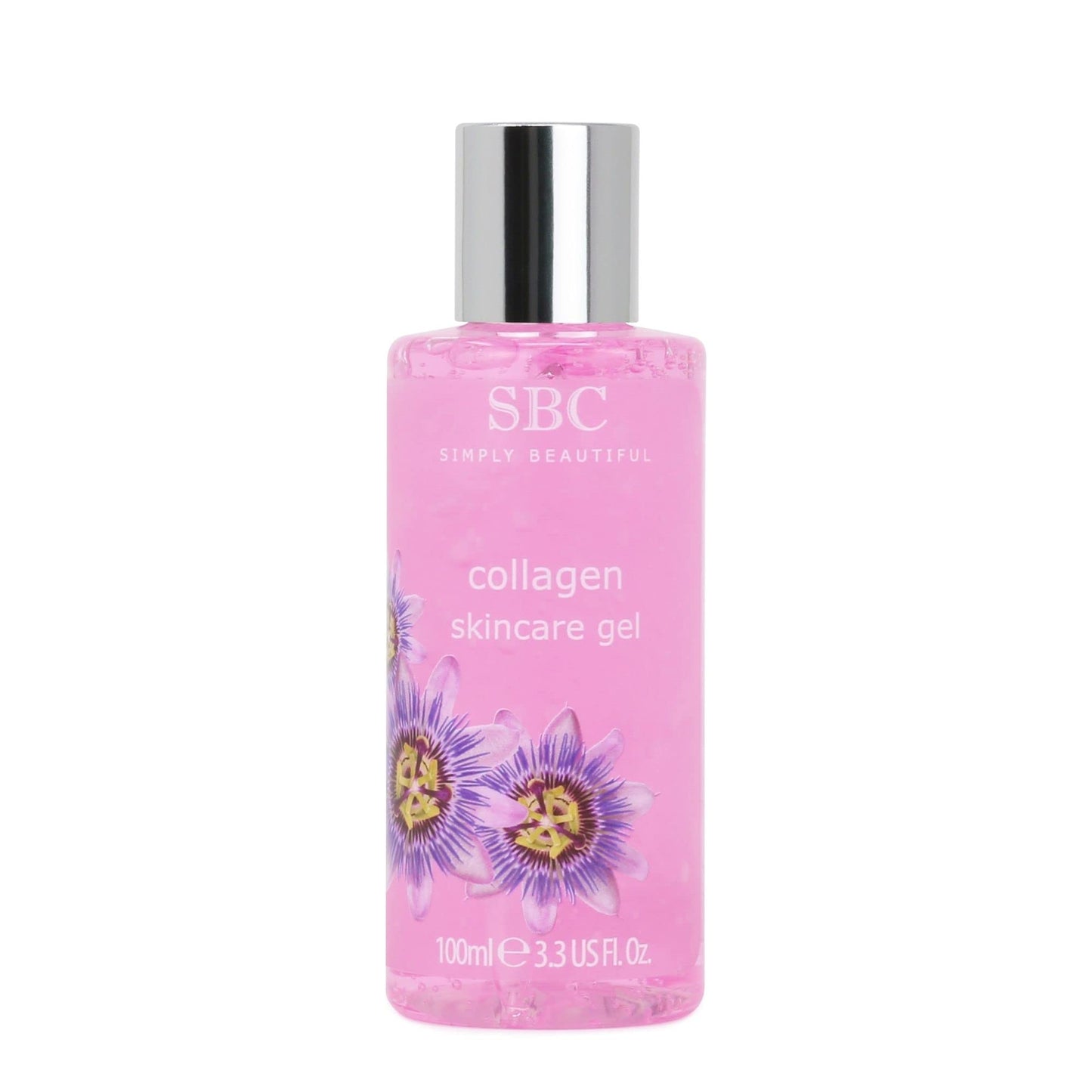 SBC Skincare Hydra-Collagen Moisturising Gel - 100ml | Anti-Ageing Collagen Gel | Oil-Free Lightweight Face And Body Moisturiser Gel | Collagen Skincare Gel | Collagen Body Lotion