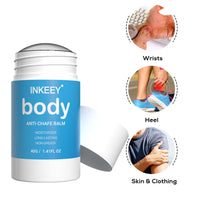 INSKIN Anti Chafe Stick, Anti Chafe Balm For Sports And Prevent Thigh Rashes, Anti Chafing Stick, Anti Chafing Cream For Friction & Dryness, Anti Chafe, Anti Friction Stick, Water & Sweat Proof