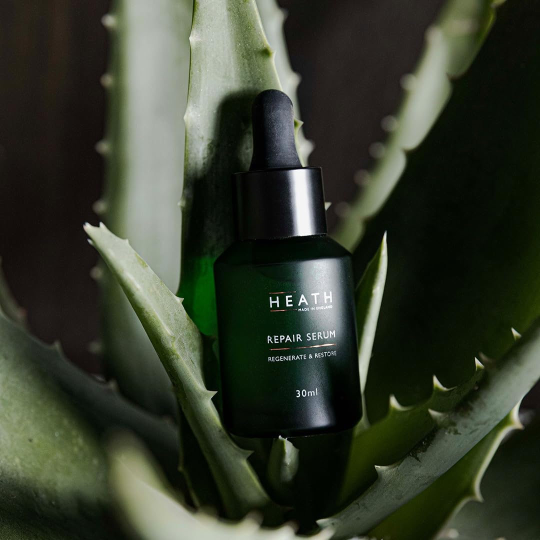 Heath Men’s Repair Serum 30ml, Regenerate and Restore, Anti-Aging, Strengthen Skin Barrier, Combats Acne-Prone Skin, Reduce Fine Lines, Gift For Him, Travel Size, Vegan Friendly