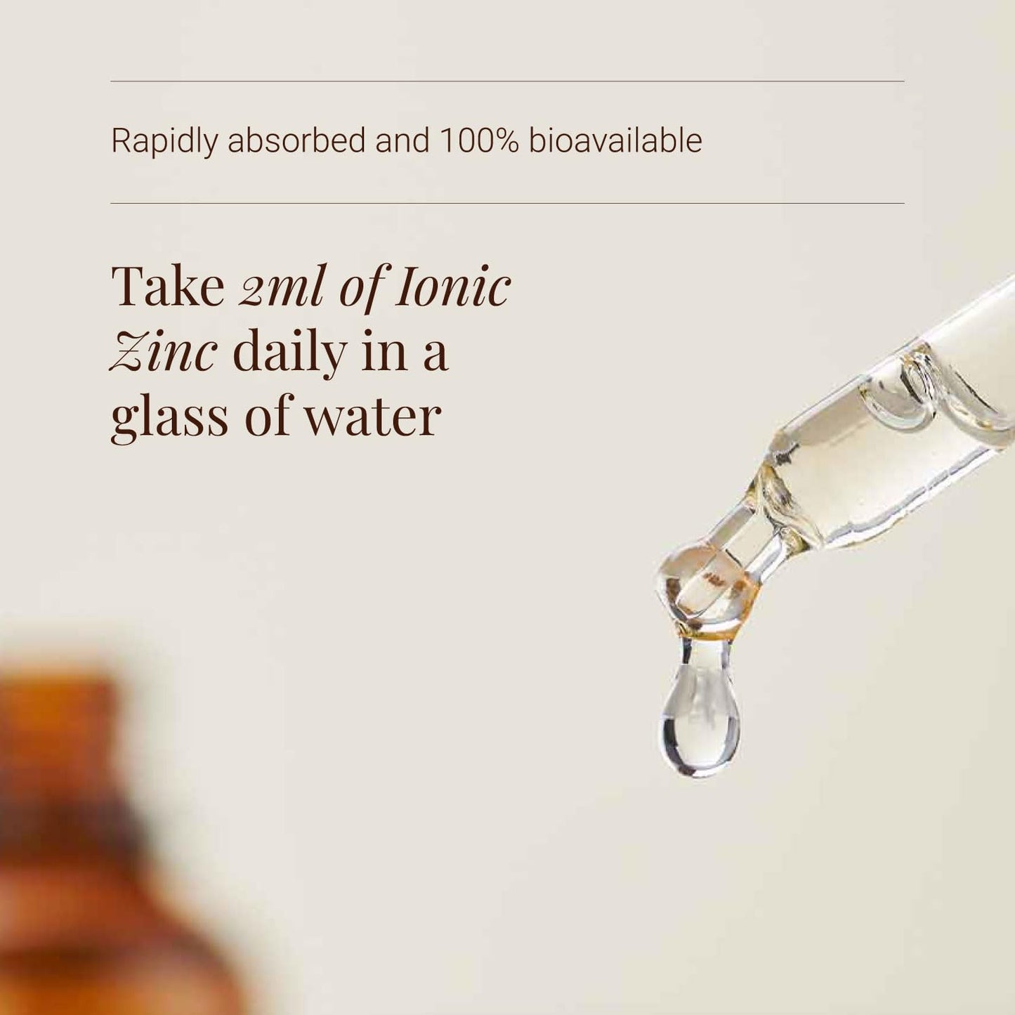 KIKI HEALTH KIKI Health Ionic Zinc Liquid Concentrate | Purely Natural Premium Organic Zinc Supplement | 10mg/Serving, 100% RI | Immune System Booster | Easy to Use & Mineral Drops | Vegan - 50ml