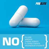Creatine Capsules x 60 Vegan 3000mg of Unflavoured Creatine Monohydrate per Serving, NO FILLERS & Binders Micronised Pure Creatine Tablets Alternative by PROELITE