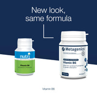 Metagenics Vitamin B6 Active Form - Vegan & Gluten Free Supplement - 90 Tablets