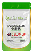 Herb-ology.co.uk Nature's Technology HB Lactobacillus Gasseri | 60 Lactobacillus Probiotic Capsules - High Strength 3 Billion CFU L-Gasseri Probiotic per Serving | Non-GMO, Gluten & Allergen Free | Made in The UK