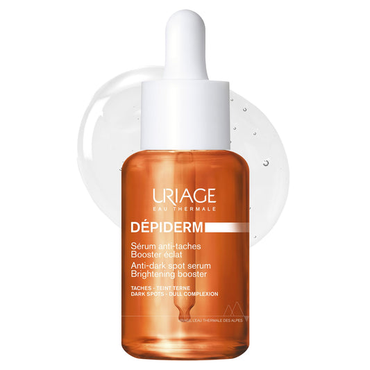 Uriage Dépiderm Anti-Dark Spot Daytime Care SPF50+ 30ml - Correction & Prevention Of Dark Spots - Brightens Dull Complexion - Mela Technology, Vitamin C & UV filters - All Skin Types
